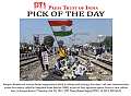 EDS PLS TAKE NOTE OF THIS PTI PICK OF THE DAY::: Sonipat: Members of various farmer organisations block a railway track during a four-hour 'rail roko' demonstration across the country, called by Samyukta Kisan Morcha (SKM), as part of their agitation against Centre's farm reform laws, in Sonipat district, Thursday, Feb. 18, 2021. (PTI Photo/Kamal Singh)(PTI02_18_2021_000142A)(PTI02_18_2021_000242A)