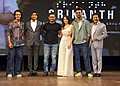 Mumbai: Bollywood actors Aamir Khan, Rajkummar Rao, singer Udit Narayan and other attend the song launch of upcoming biographical film Srikanth, in Mumbai, Monday, April 22, 2024. (PTI Photo) (PTI04_22_2024_000323A)